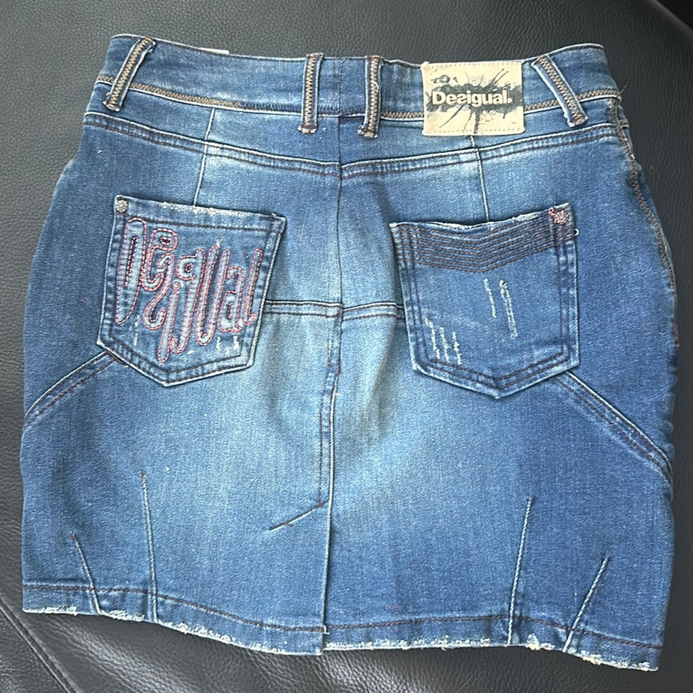 Desigual denim skirt